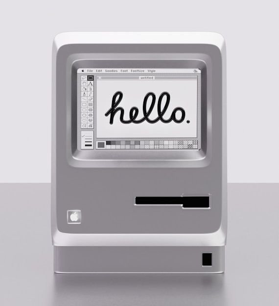 white digital device at 12 00